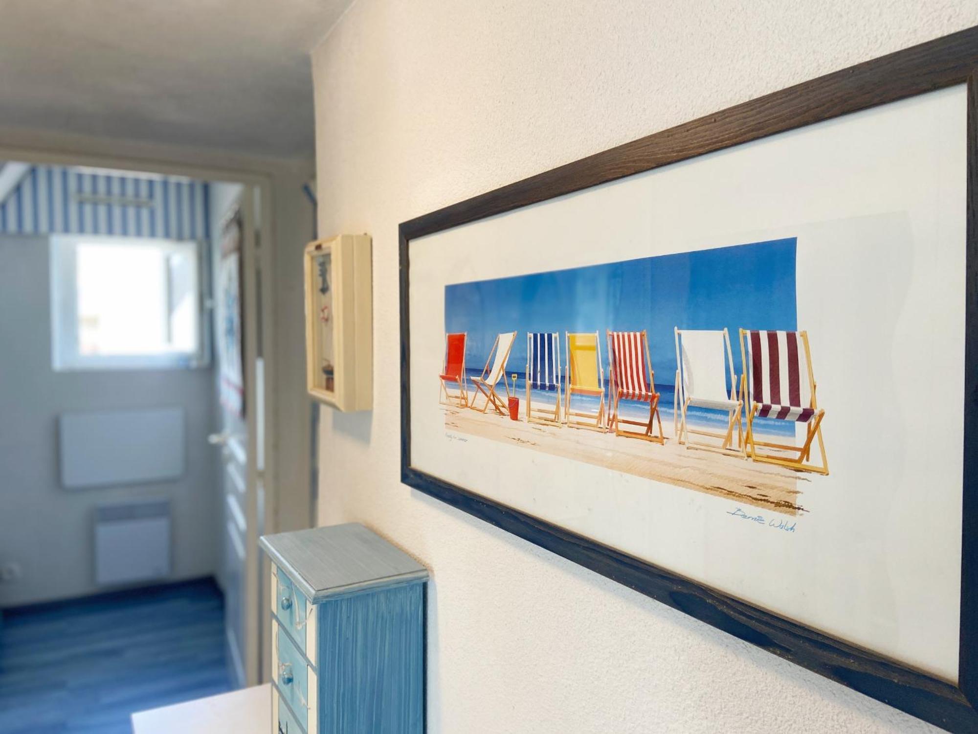 Gaelle - Studio Balcon, Proche Ty Bihan - Ud68 Carnac Ruang foto