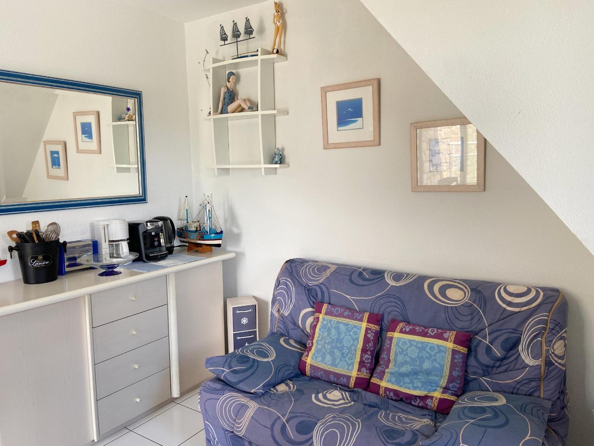 Gaelle - Studio Balcon, Proche Ty Bihan - Ud68 Carnac Ruang foto